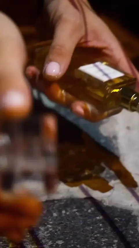 Alyssa Ashley fragrance bottles in a creator film