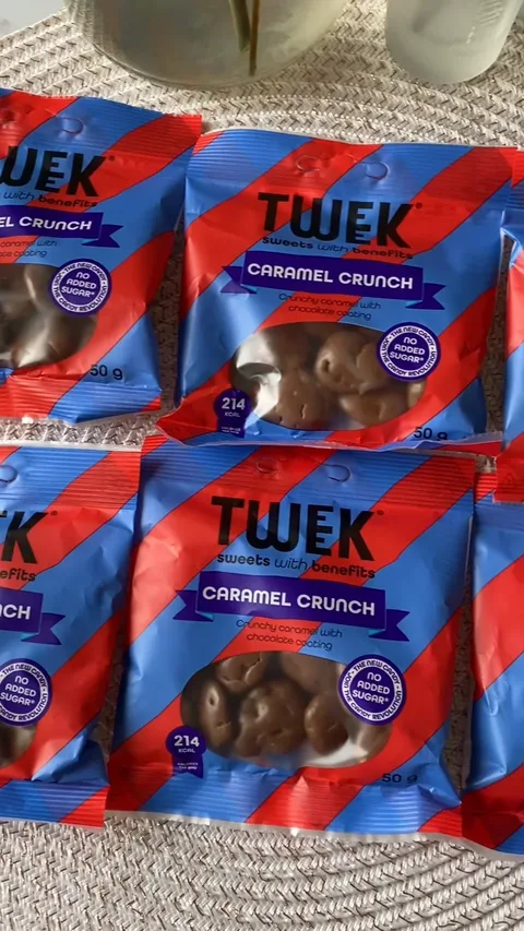 Bags of Tweek Caramel Crunch
